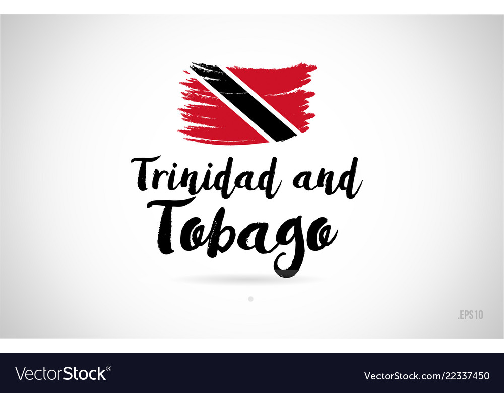 Trinidad And Tobago Country Flag Concept Vector Image 0146