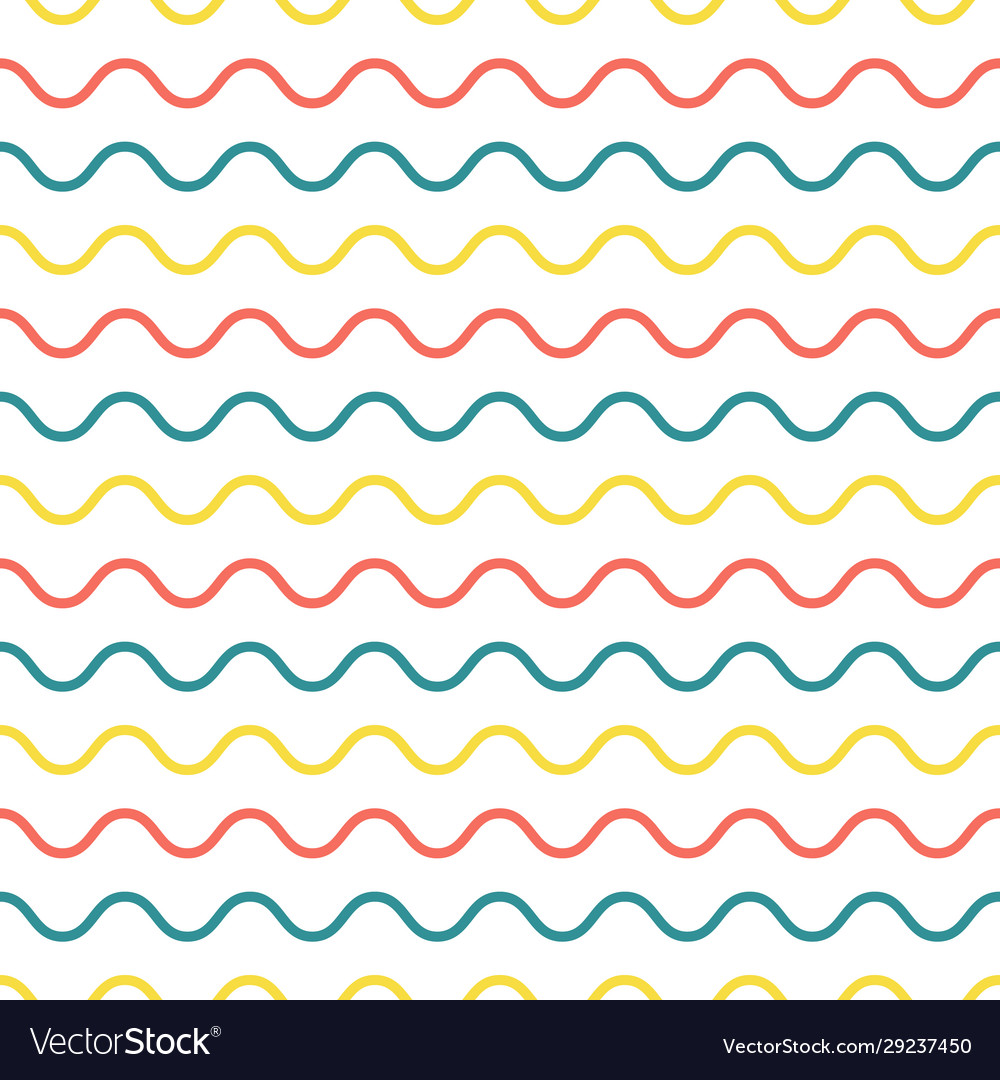 Waves pattern abstract geometric background vector image Waves pattern abstract geometric background