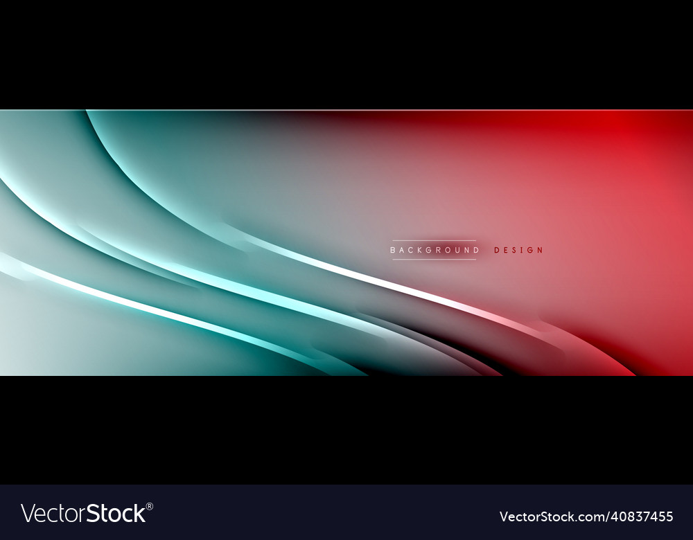 Abstract background - lines composition created Vector Image Abstract background - lines composition created