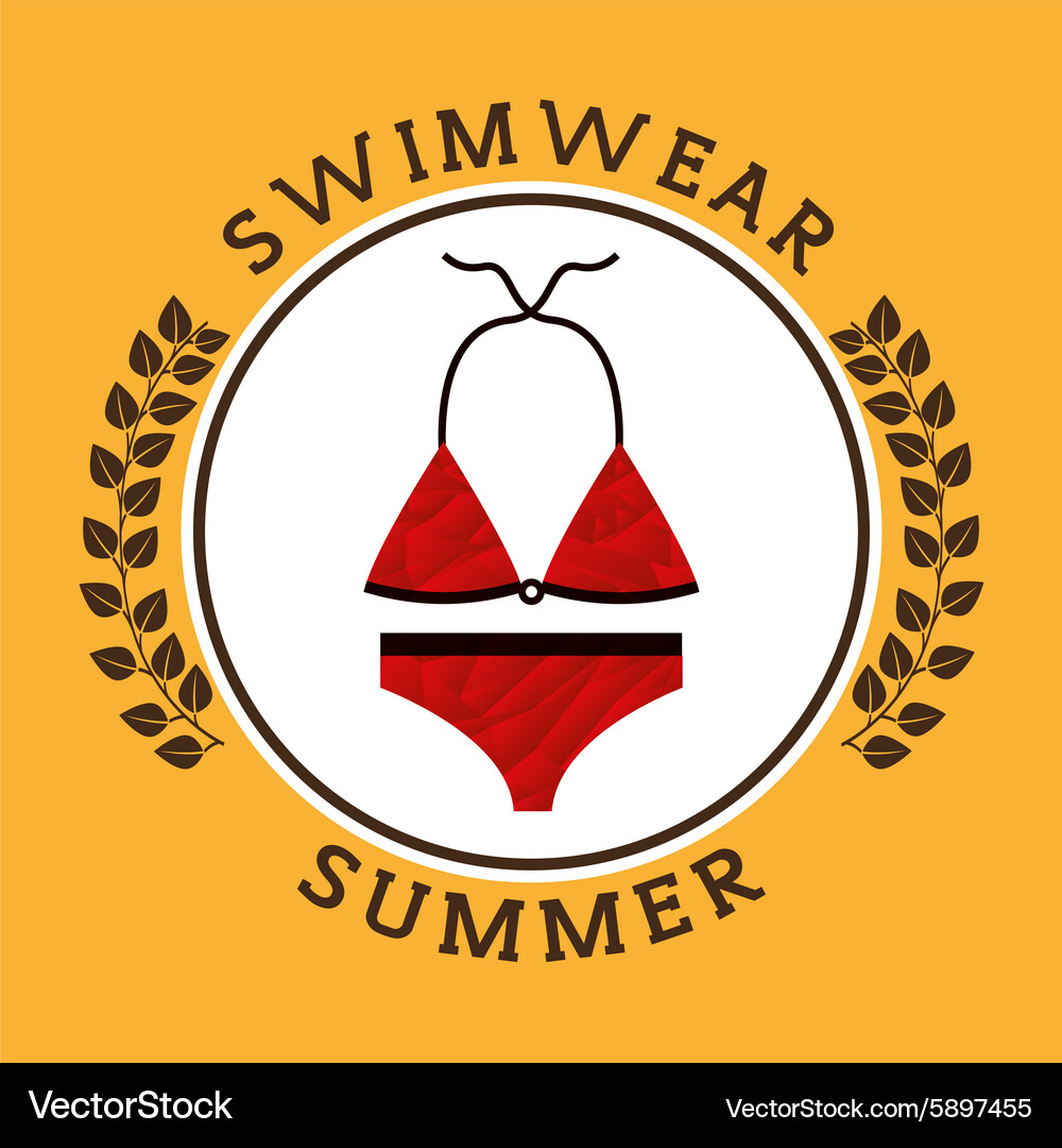 Summer vacations icon Royalty Free Vector Image