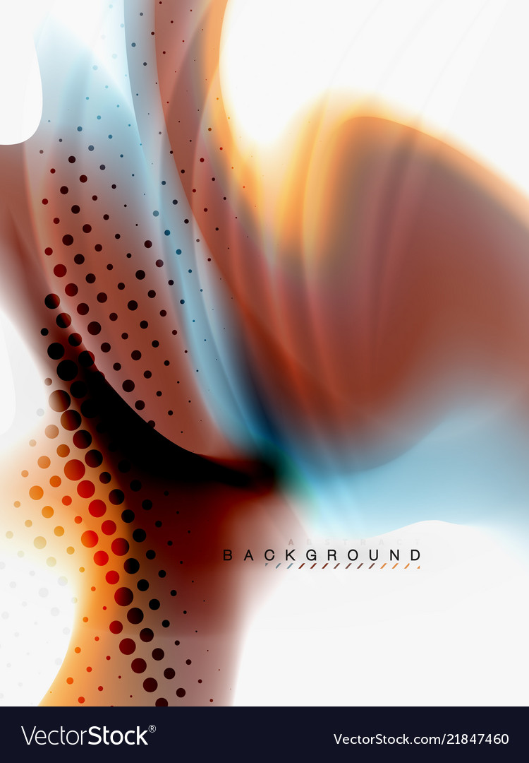 Abstract Fluid Color Background