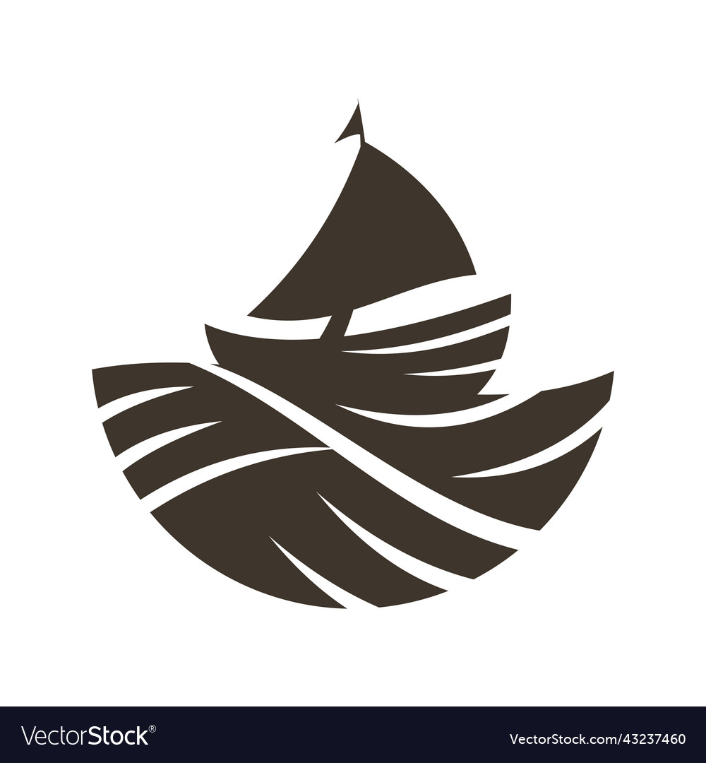 Boat ship sea logo icon brand identity