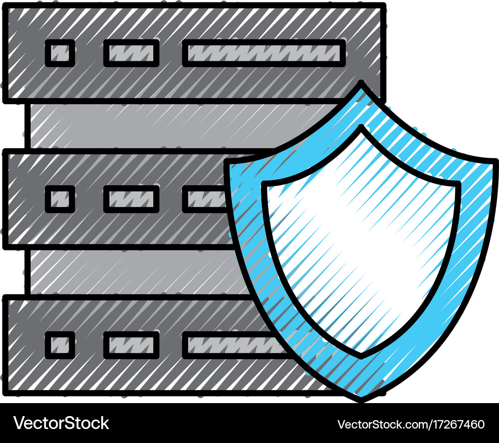 Data base server center shield protection security