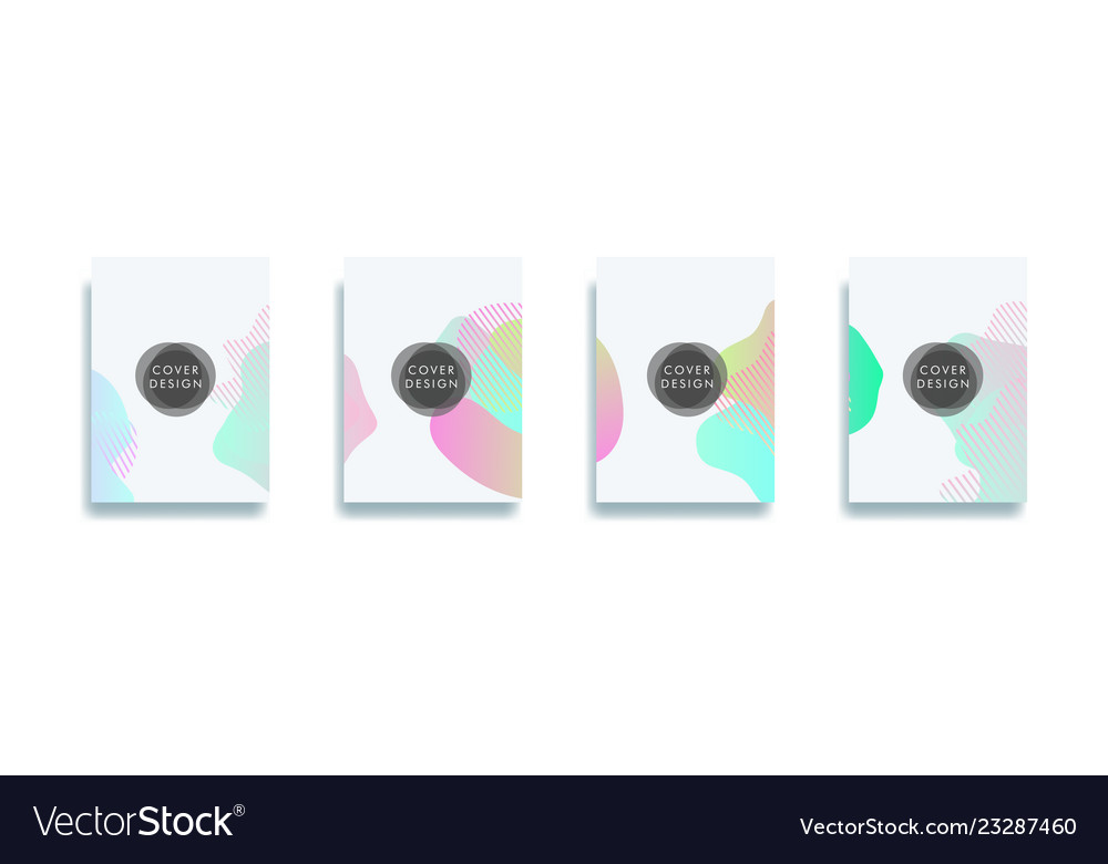 Dynamic style banner design set with fluid orange