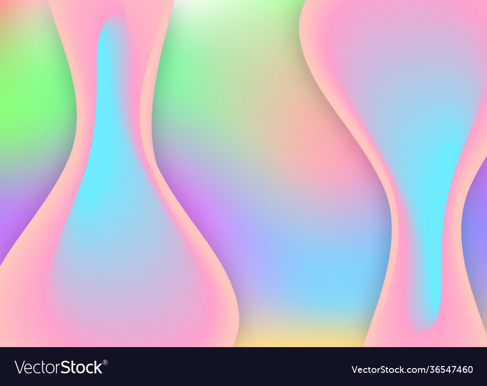 Fluid background with liquid dynamic elements Vector Image Fluid background with liquid dynamic elements
