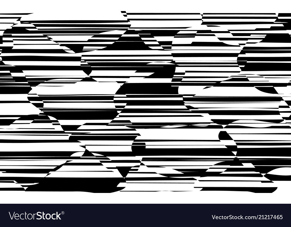 Random chaotic lines abstract geometric pattern