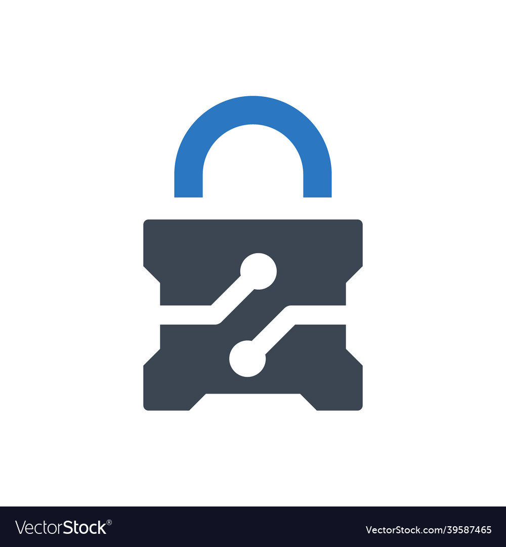 Secure data icon