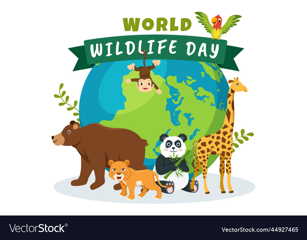 World wildlife day on march 3rd to raise animal