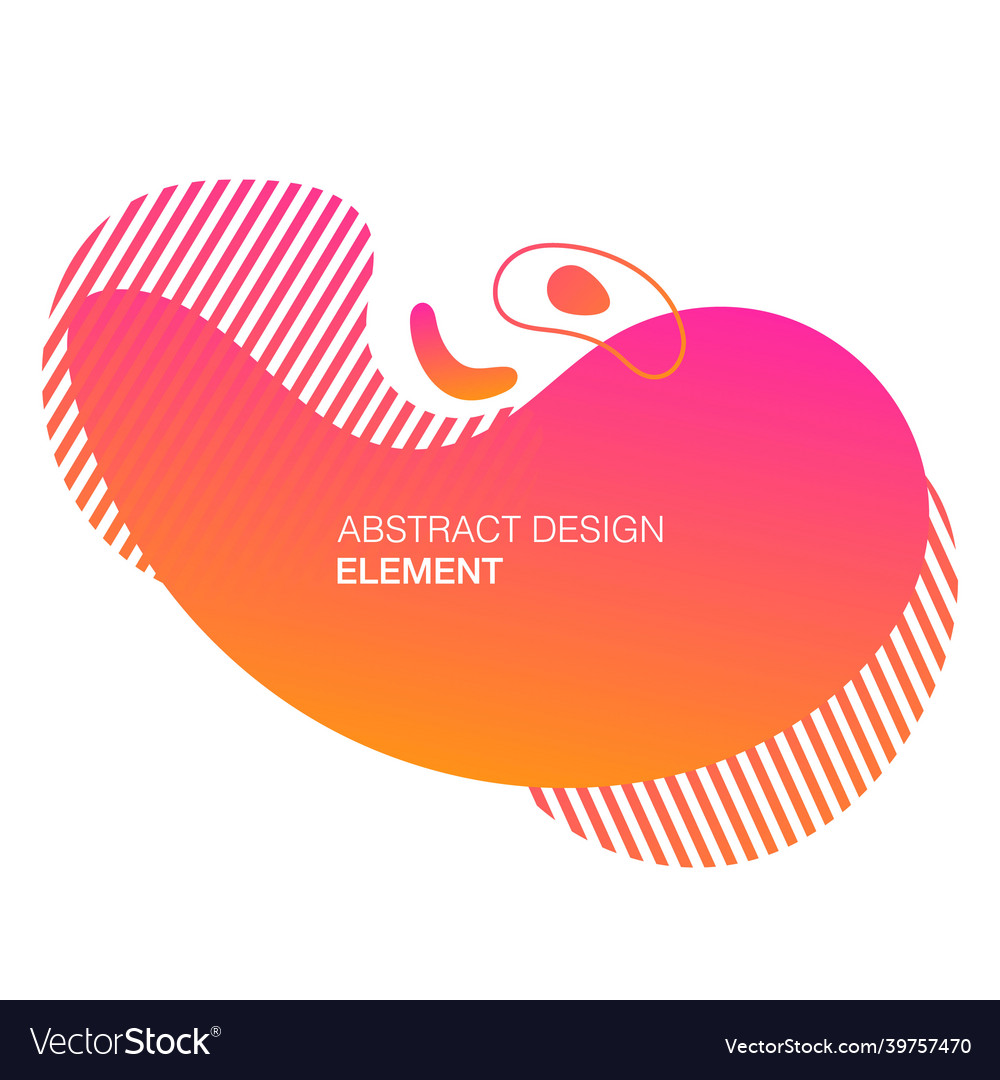 Abstraktes grafisches Element dynamischer Farbverlauf Vector Image Abstraktes grafisches Element dynamischer Farbverlauf