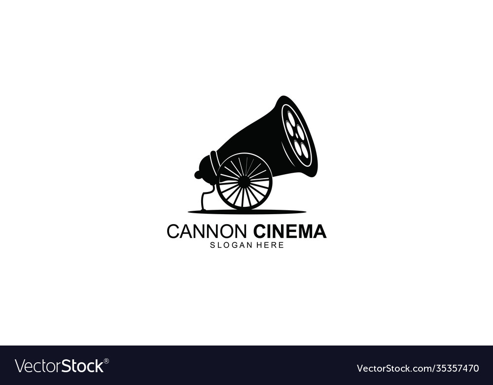 Cannon Kino Logo Design Kombinieren Symbol