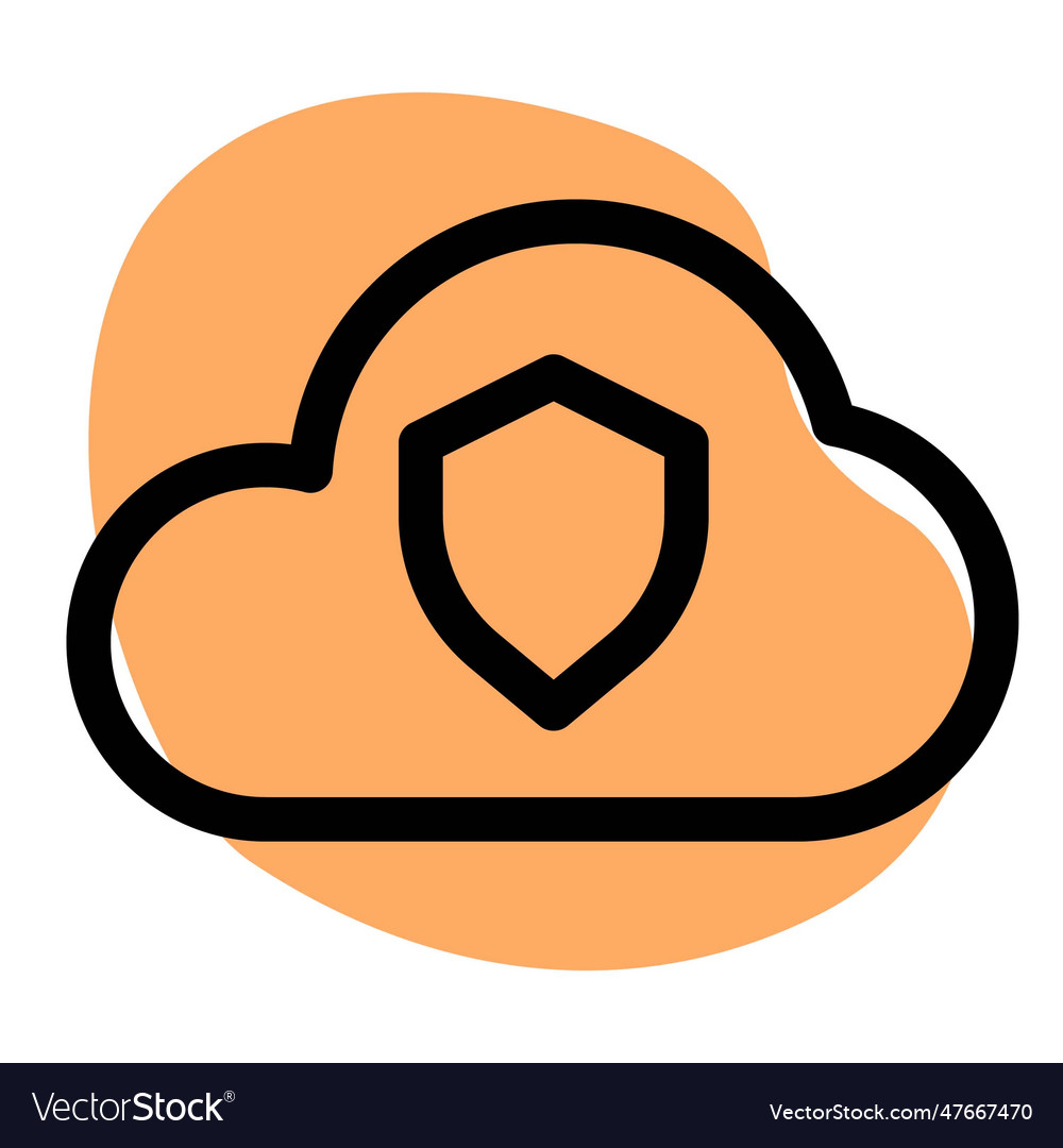 Cloud security protects the stored data