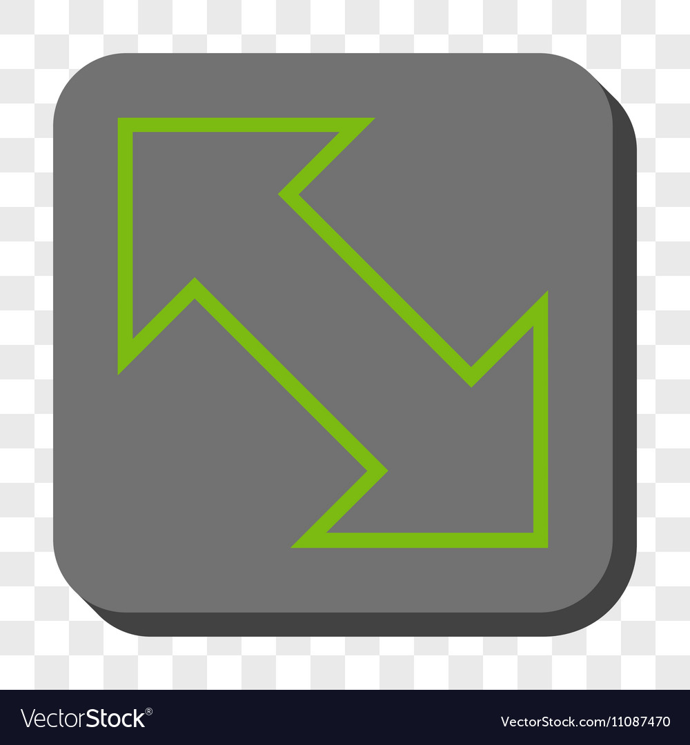 Exchange diagonal rounded square button