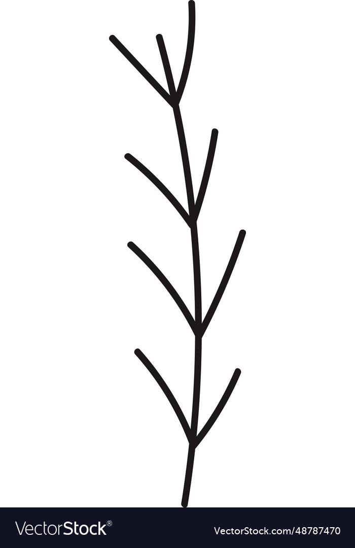 Tree twig icon