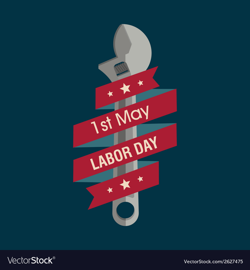 Abstract labor day background with special objects
