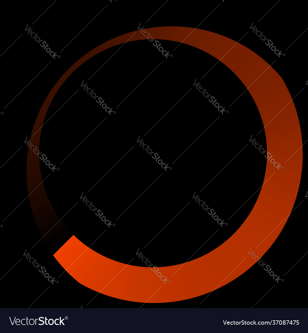 Circular concentric element abstract circle vector image Circular concentric element abstract circle