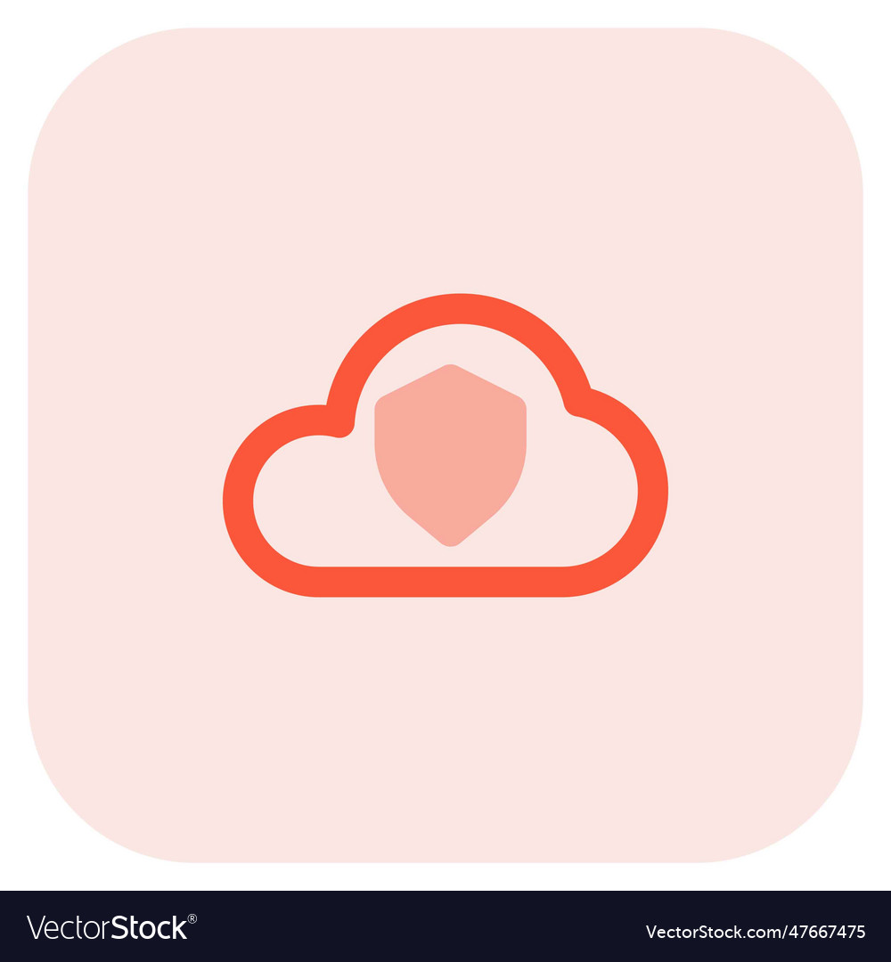Cloud security protects the stored data