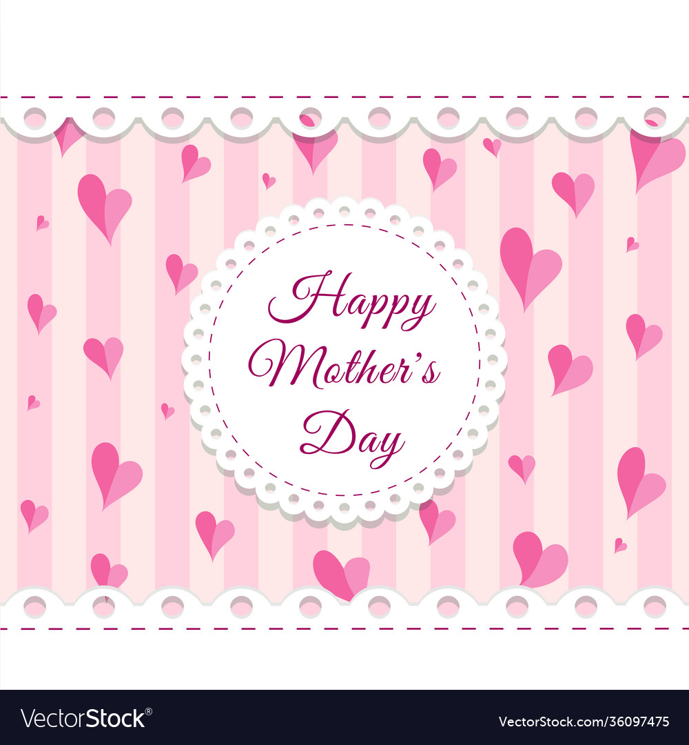 Happy womens mother or valentine day greetings