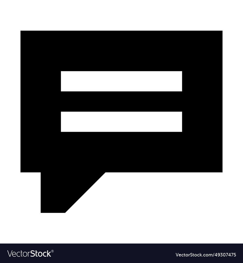 Message icon suitable for website ui design vector image Message icon suitable for website ui design