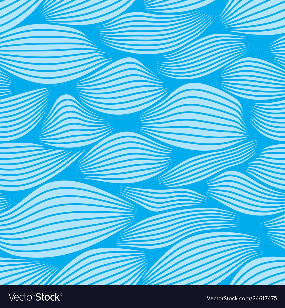 Seamless pattern with geometric waves Vector Image Seamless pattern with geometric waves