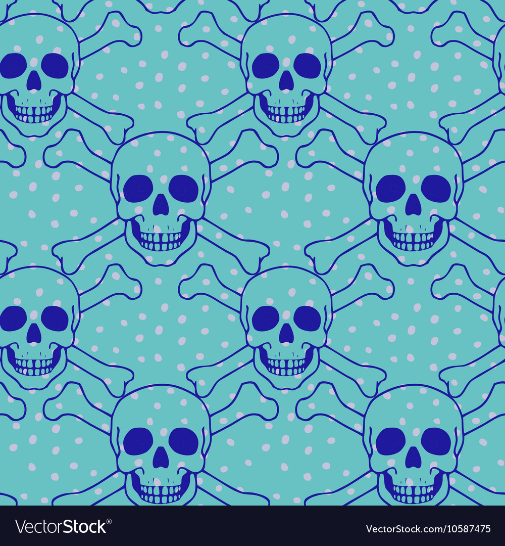 Skull Seamless Pattern
