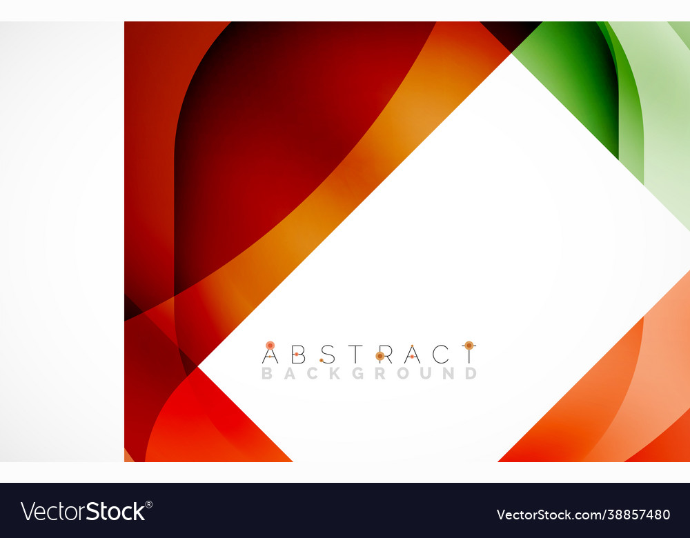 Minimal background abstract square shape vector image Minimal background abstract square shape