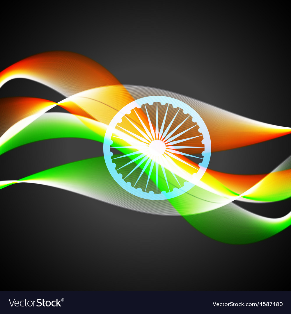 Indian Flag Wave