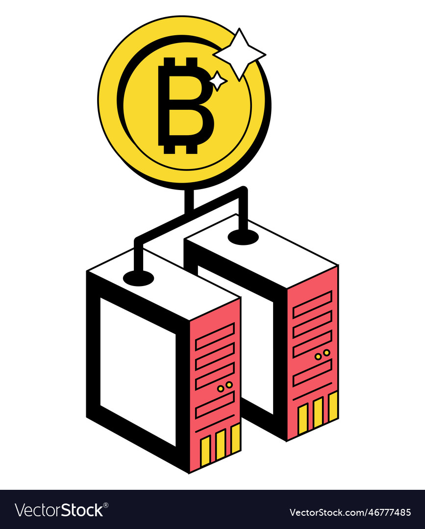 Bitcoin in data servers
