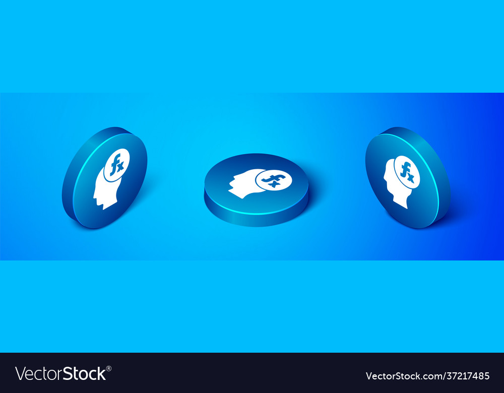 Isometric function mathematical symbol icon
