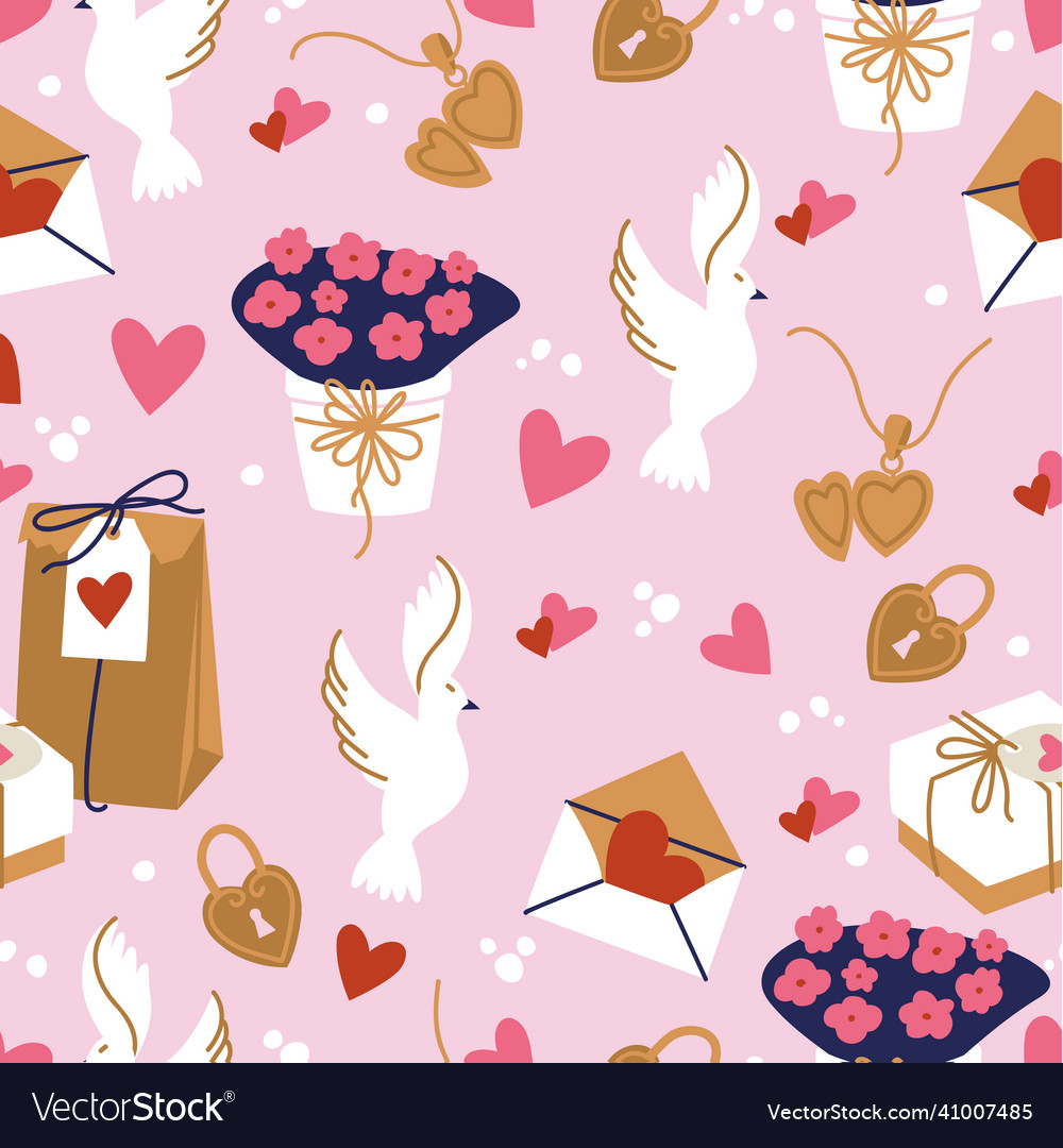 Set of cute objects and icons vector image Set of cute objects and icons