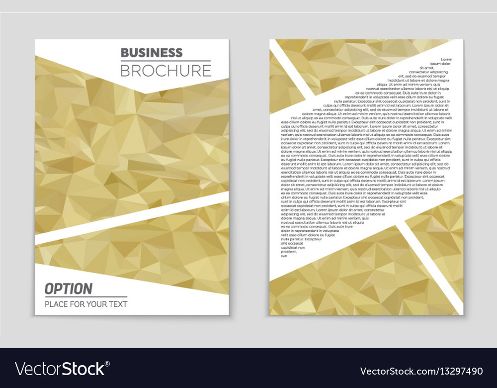 Abstract layout background set for art