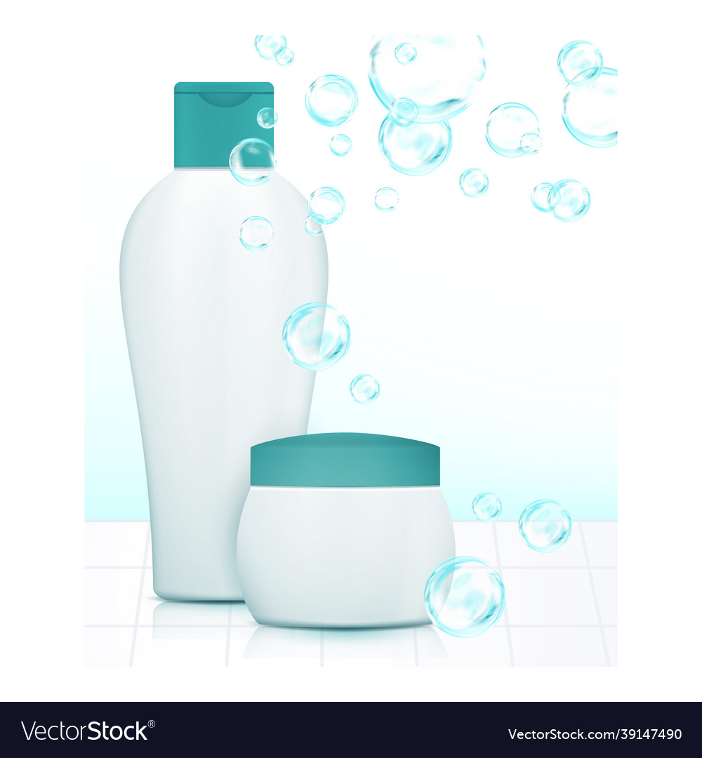 Baby shampoo creative promotional poster