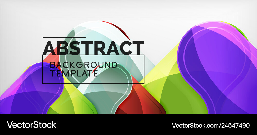 Light effects glossy arrows background Royalty Free Vector
