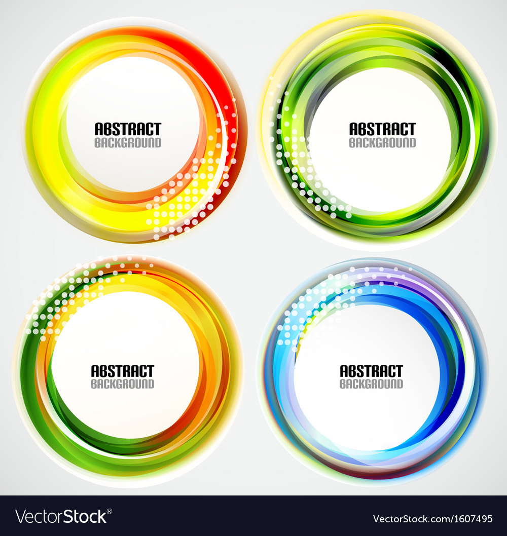 Abstract Circular Backgrounds