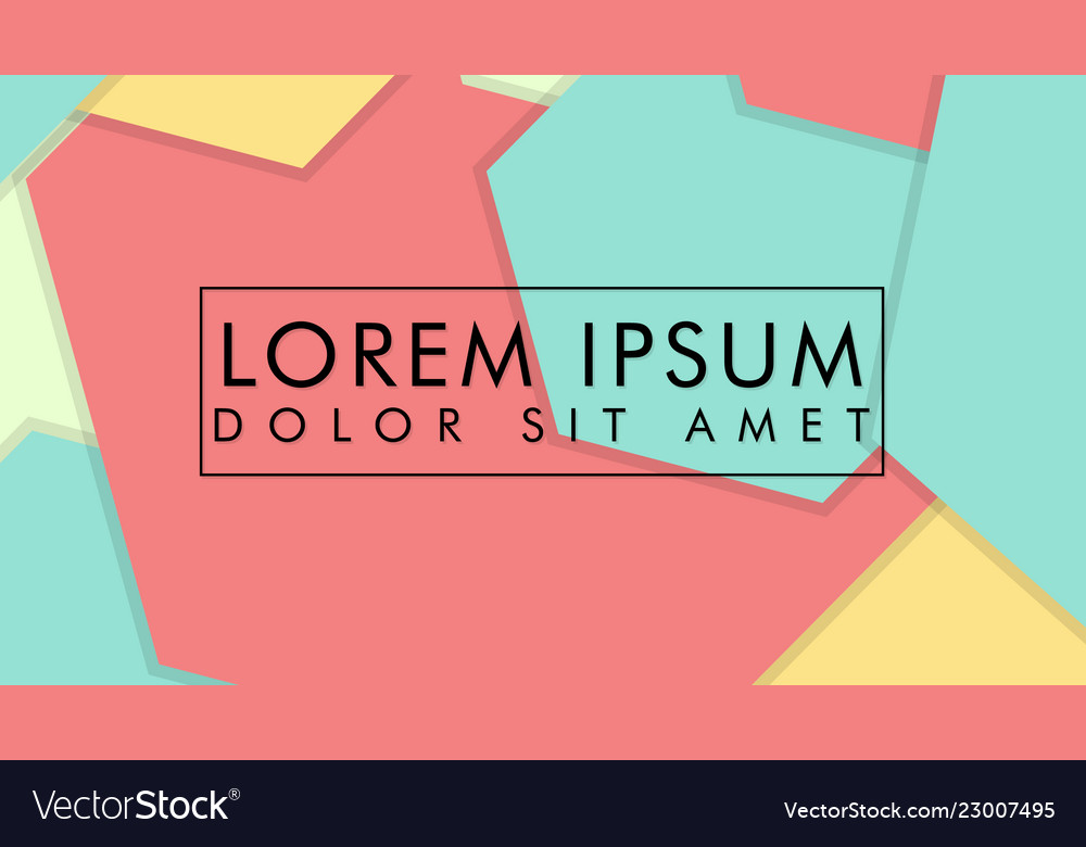 Abstract colorful hexagon background vector image Abstract colorful hexagon background
