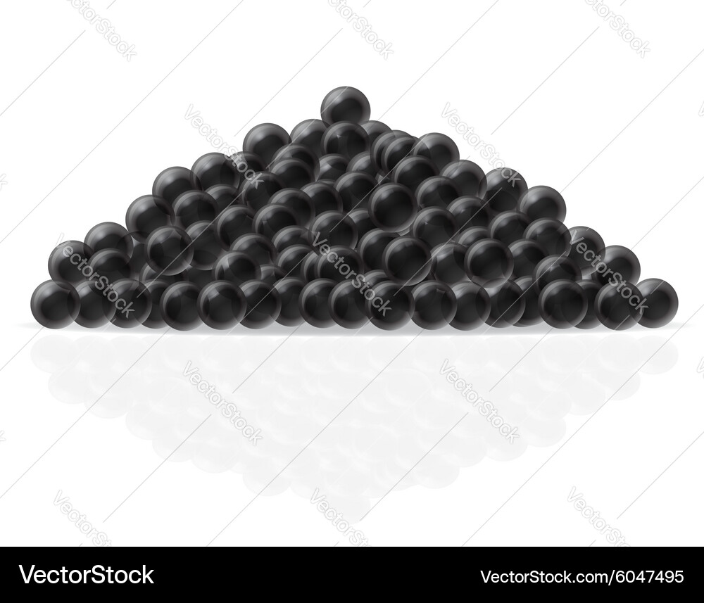 Caviar 02 Royalty Free Vector Image - VectorStock