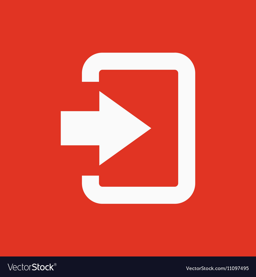 Login icon entry and input authorization