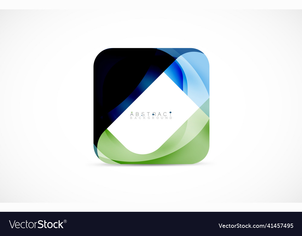 Minimal background abstract square shape