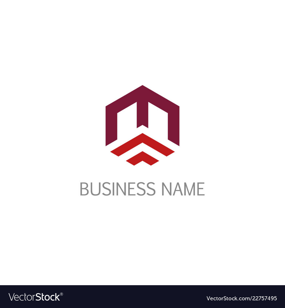 Polygon line business company logo