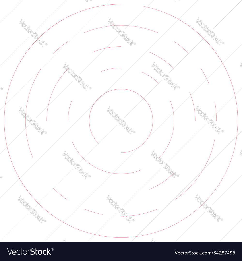 Radial radiating lines abstract burst element vector image Radial radiating lines abstract burst element