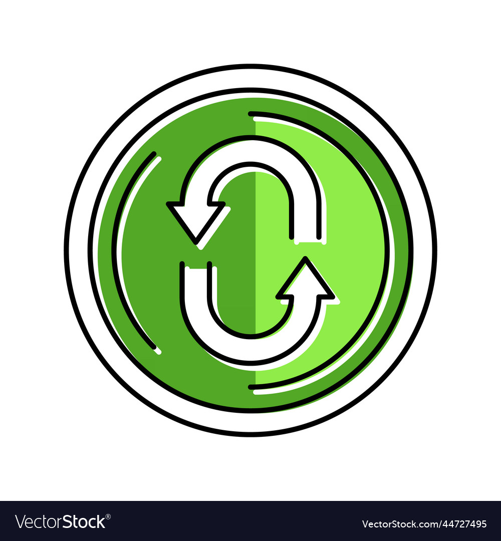 Refresh arrow color icon