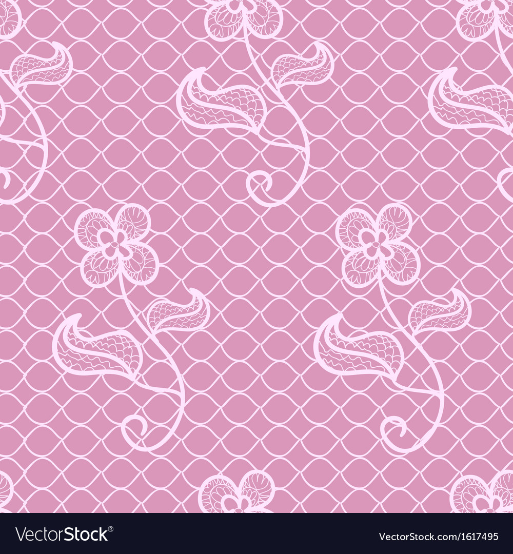 Seamless lace pattern