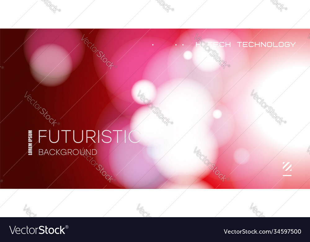 Abstract bokeh lights background blur effect vector image Abstract bokeh lights background blur effect