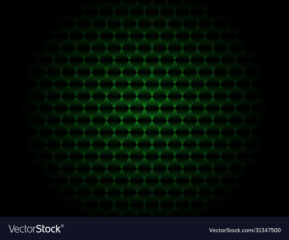 Carbon metallic abstract pattern green design