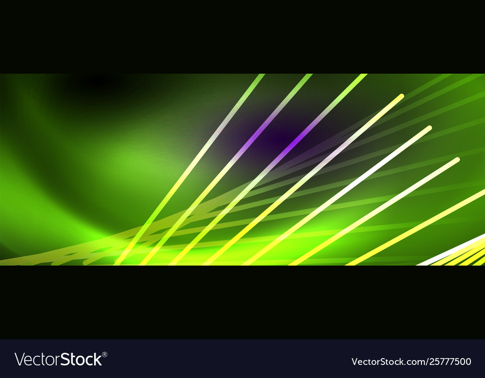Color light with lines outer space background