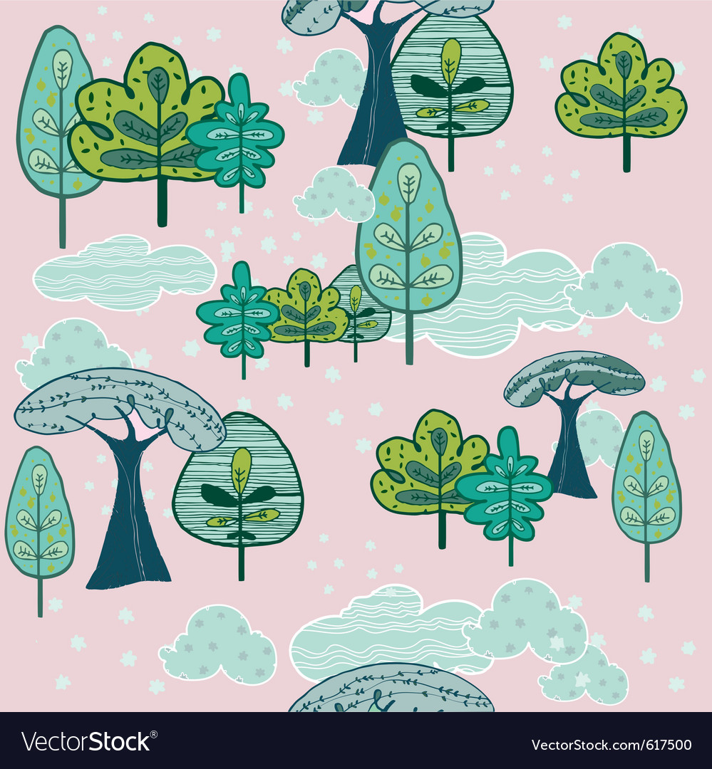 Forest background pattern