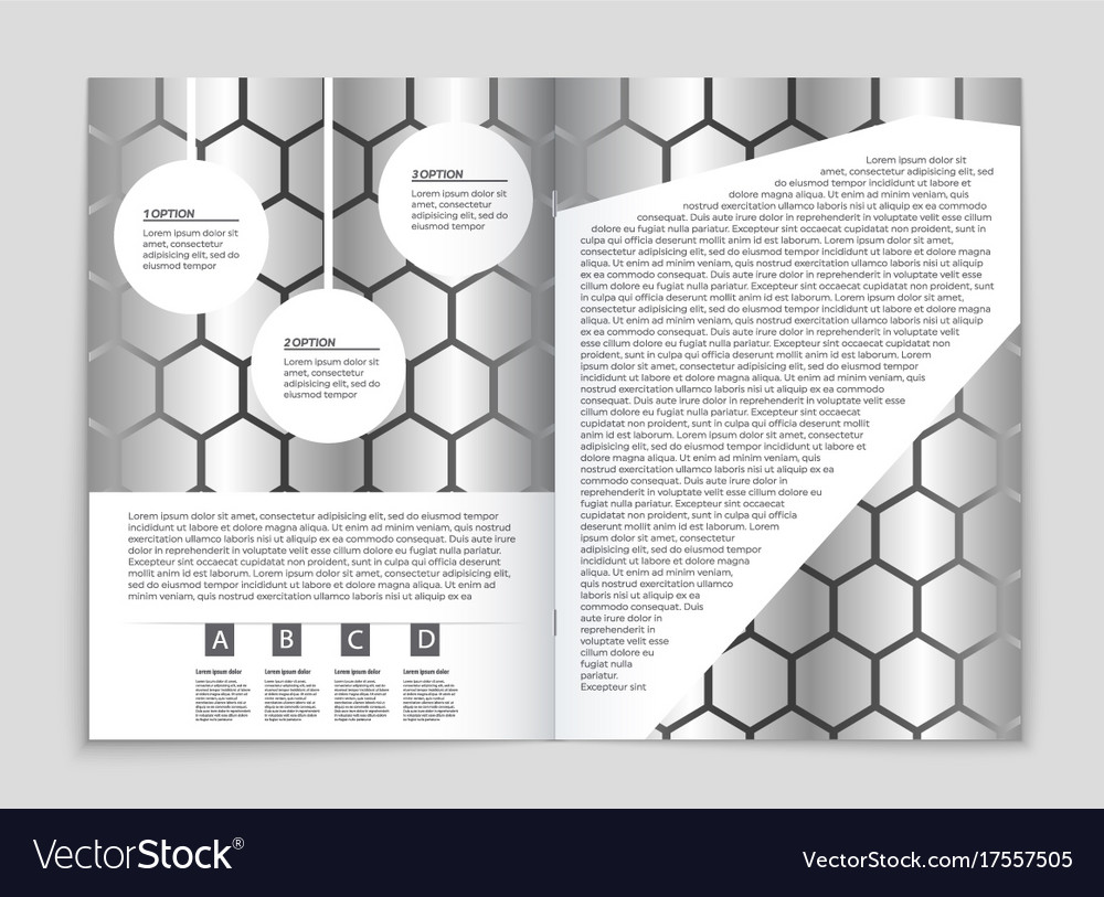 Abstract layout background set for art