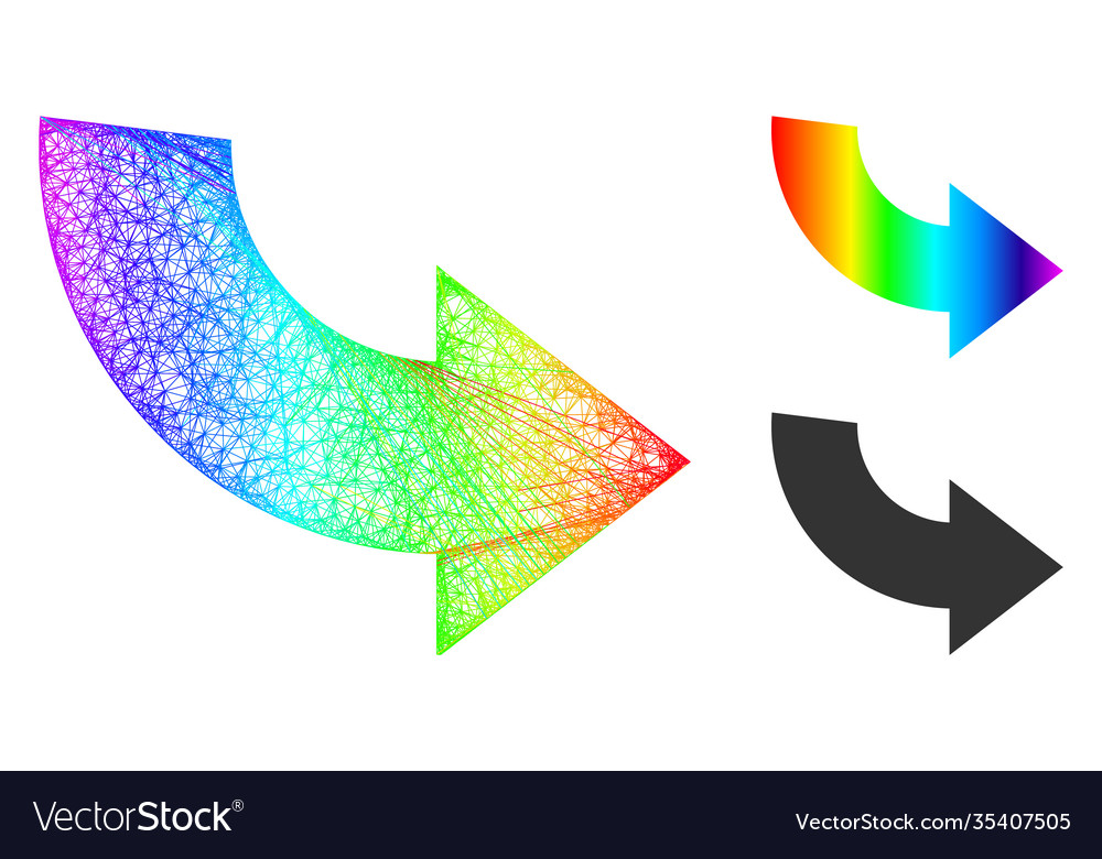 Spectrum net gradient rotate ccw icon