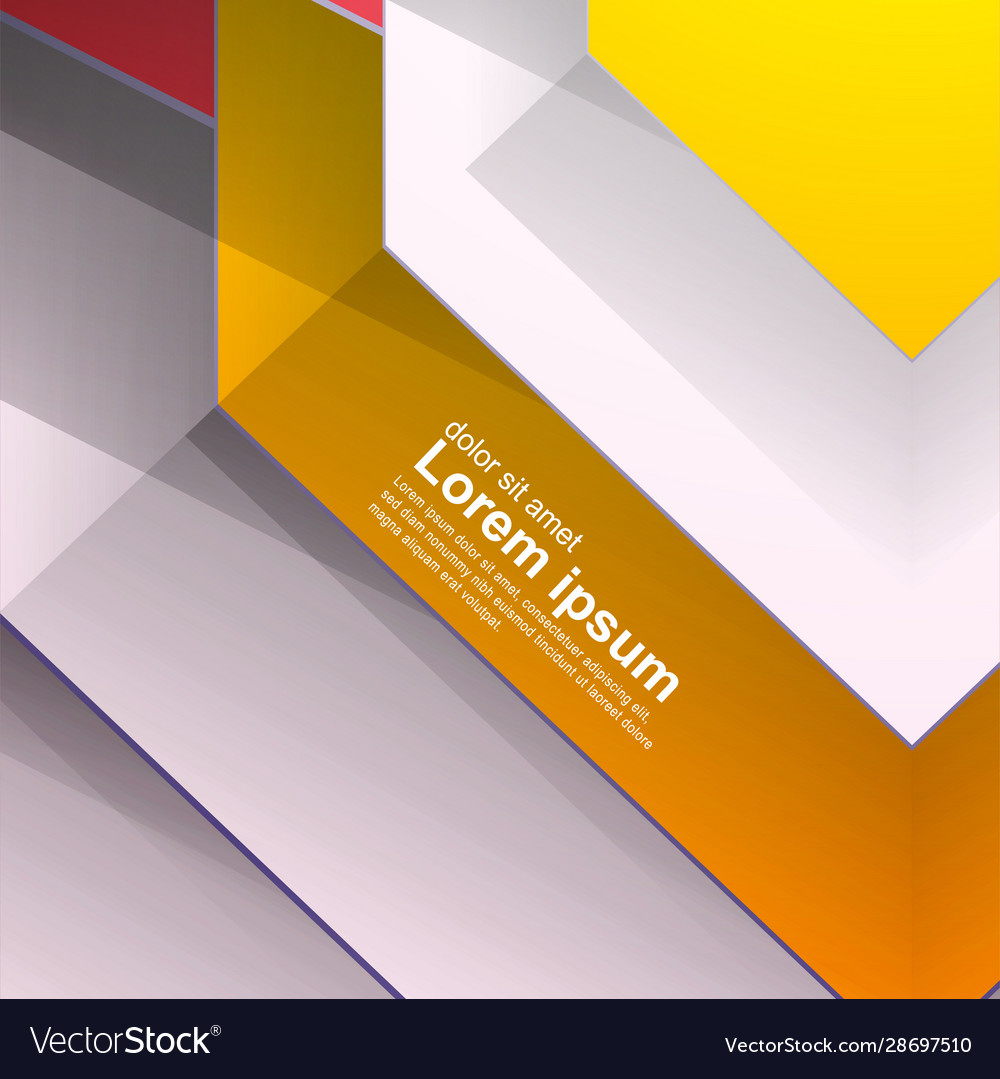 Abstract background overlapping shape new texture vector image Abstract background overlapping shape new texture