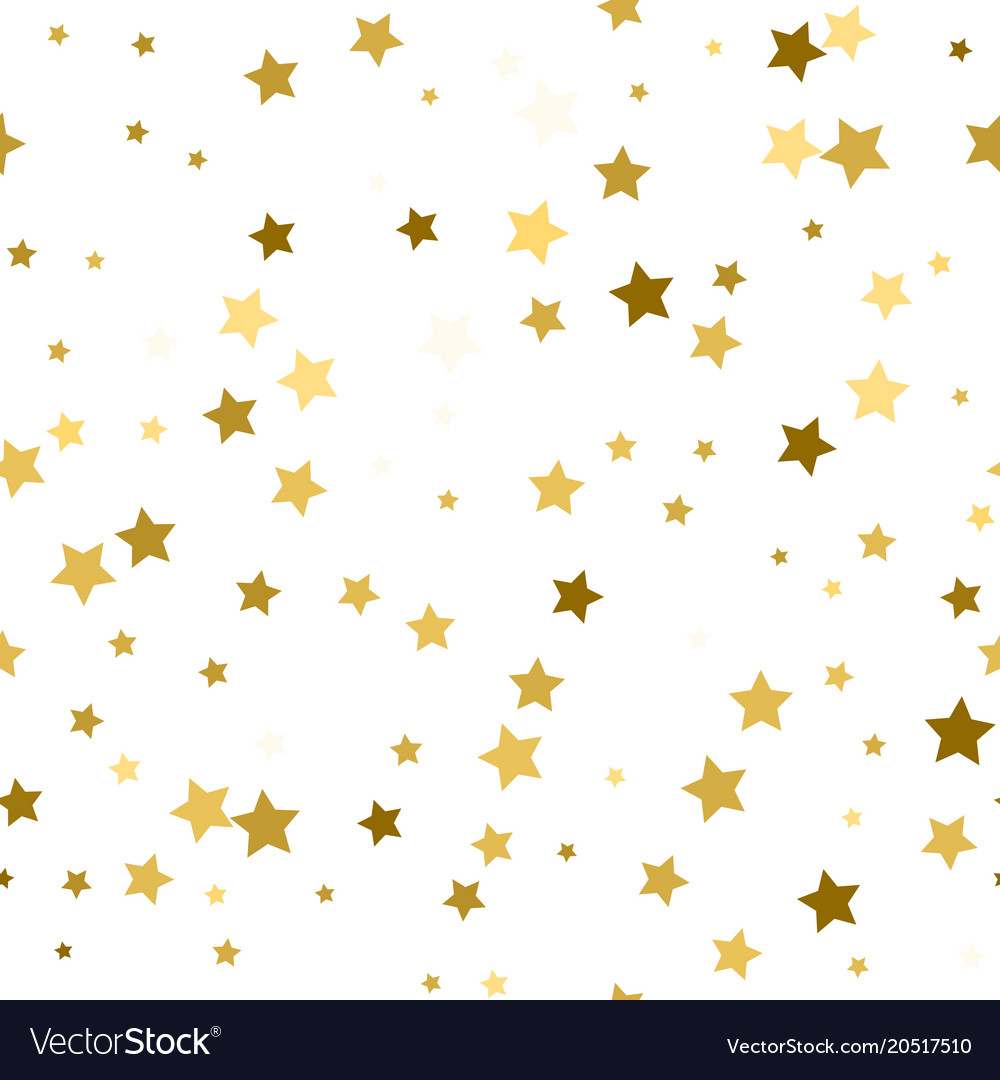 Abstract white modern seamless pattern with gold