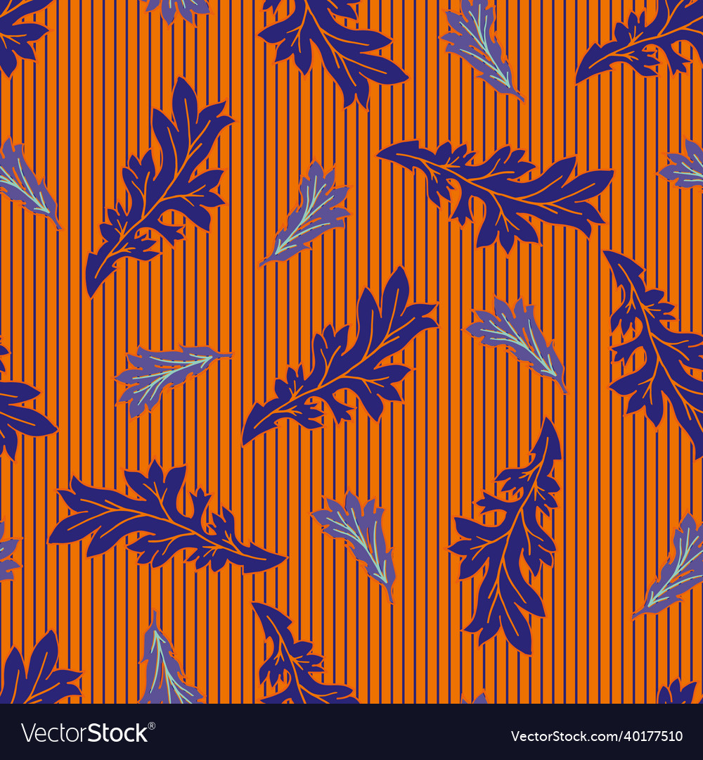 Acanthus leaf seamless pattern background